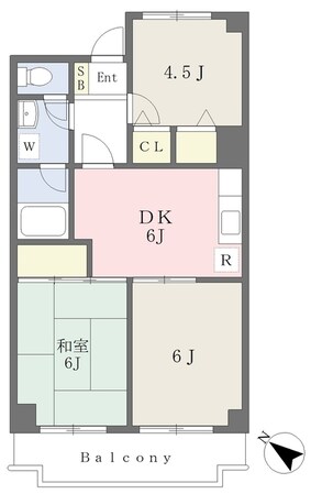 アヴィタシオンの物件間取画像